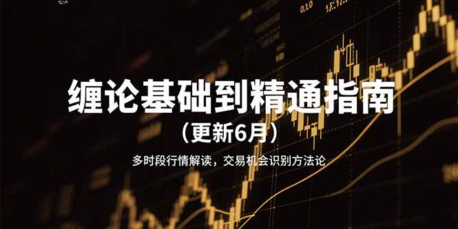 （15184期）缠论基础到精通指南（更新6月）多时段行情解读，交易机会识别方法论-赛德副业库