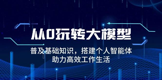 (14009期)从0玩转大模型,普及基础知识,搭建个人智能体,助力高效工作生活-赛德副业库