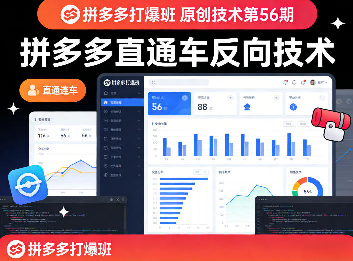 《拼多多打爆班》原创技术第56期,拼多多直通车反向技术-赛德副业库