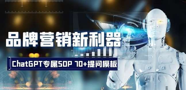 品牌营销新利器：ChatGPT专属SOP，70+提问模板【文档】-赛德副业库