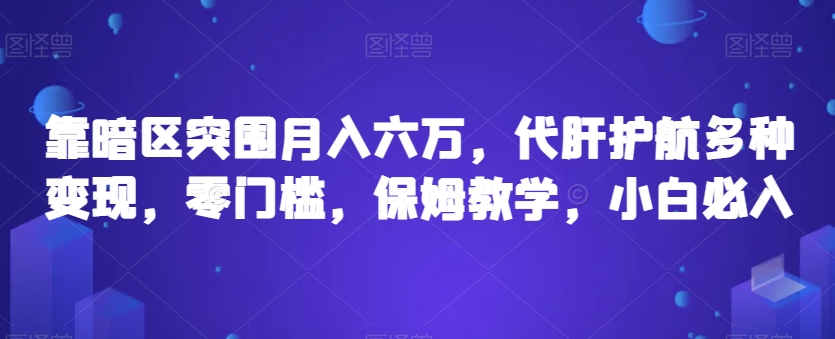 靠暗区突围月入六万,代肝护航多种变现,零门槛,保姆教学,小白必入【揭秘】-赛德副业库