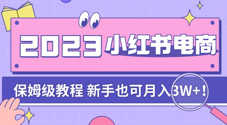 阿本小红书电商陪跑营4.0，带大家从0到1把小红书做起来-赛德副业库