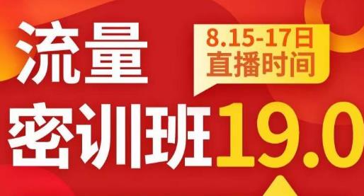 秋秋线上流量密训班19.0,打通流量关卡,线上也能实战流量破局-赛德副业库