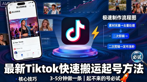 小红书商单新玩法今日话题号，纯搬运一分钟一个作品，轻松月入1w+！【揭秘】-赛德副业库