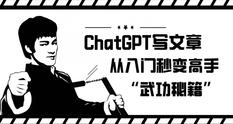 ChatGPT写文章，从入门秒变高手的‘武功秘籍’【揭秘】-赛德副业库