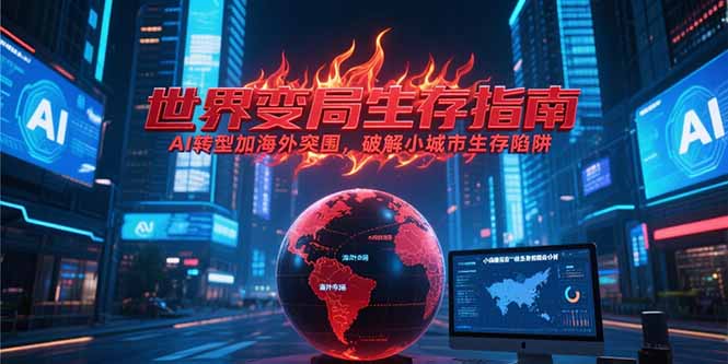 （15220期）付费文章《世界变局生存指南，AI转型加海外突围，破解小城市生存陷阱》-赛德副业库