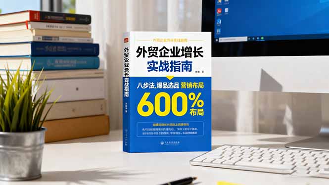 (16296期)外贸企业增长实战指南,八步法、爆品选品、营销布局,业绩增长300%-赛德副业库