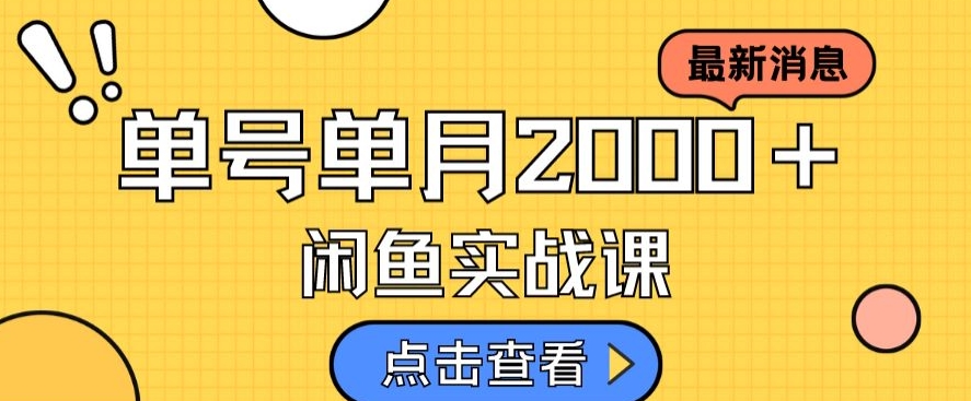 最新闲鱼日入500＋，虚拟资料变现喂饭级讲解-赛德副业库