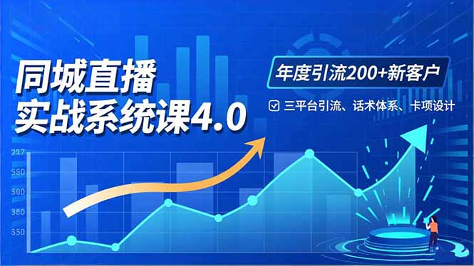 (16708期)实体店直播实战班4.0,三平台引流、话术体系、卡项设计,年度引流200客月增10万-赛德副业库