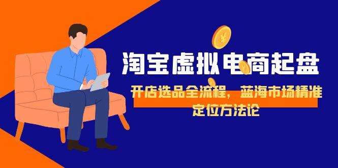 (15159期)淘宝虚拟电商起盘,开店选品全流程,蓝海市场精准定位方法论-赛德副业库