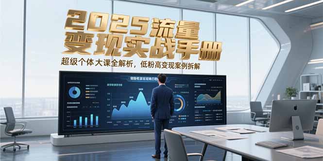 （15188期）2025流量变现实战手册，超级个体大课全解析，低粉高变现案例拆解-赛德副业库