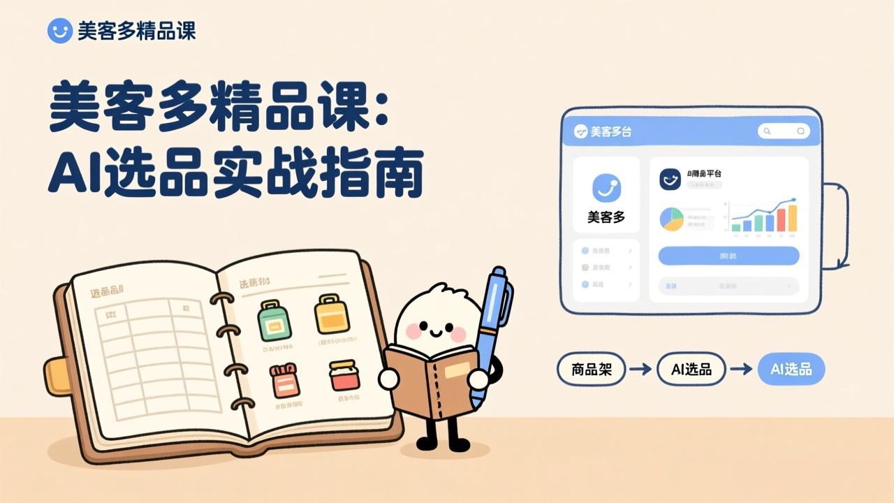 (17292期)AI+美客多精品课,工具实操、数据选品、AI优化,新手也能快速上手,月入5000+美元-赛德副业库
