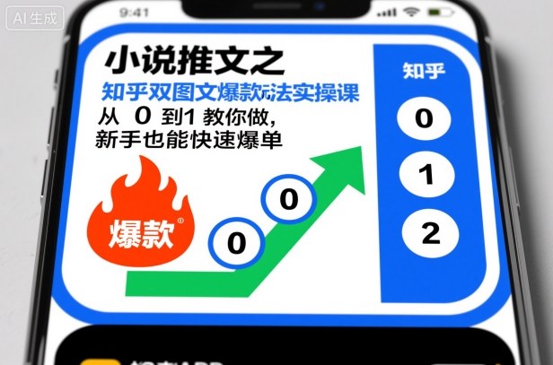 小说推文之知乎双图文爆款玩法实操课，从0到1教你做，新手也能快速爆单-赛德副业库