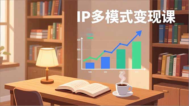 (17014期)IP多模式变现课,广告分成、种草激励、Live图带货,开拓多元收入,副业稳定月入过万-赛德副业库