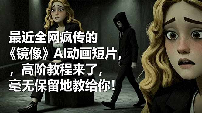 （16427期）最近全网疯传的《镜像》AI动画短片，高阶教程来了，毫无保留地教给你！-赛德副业库