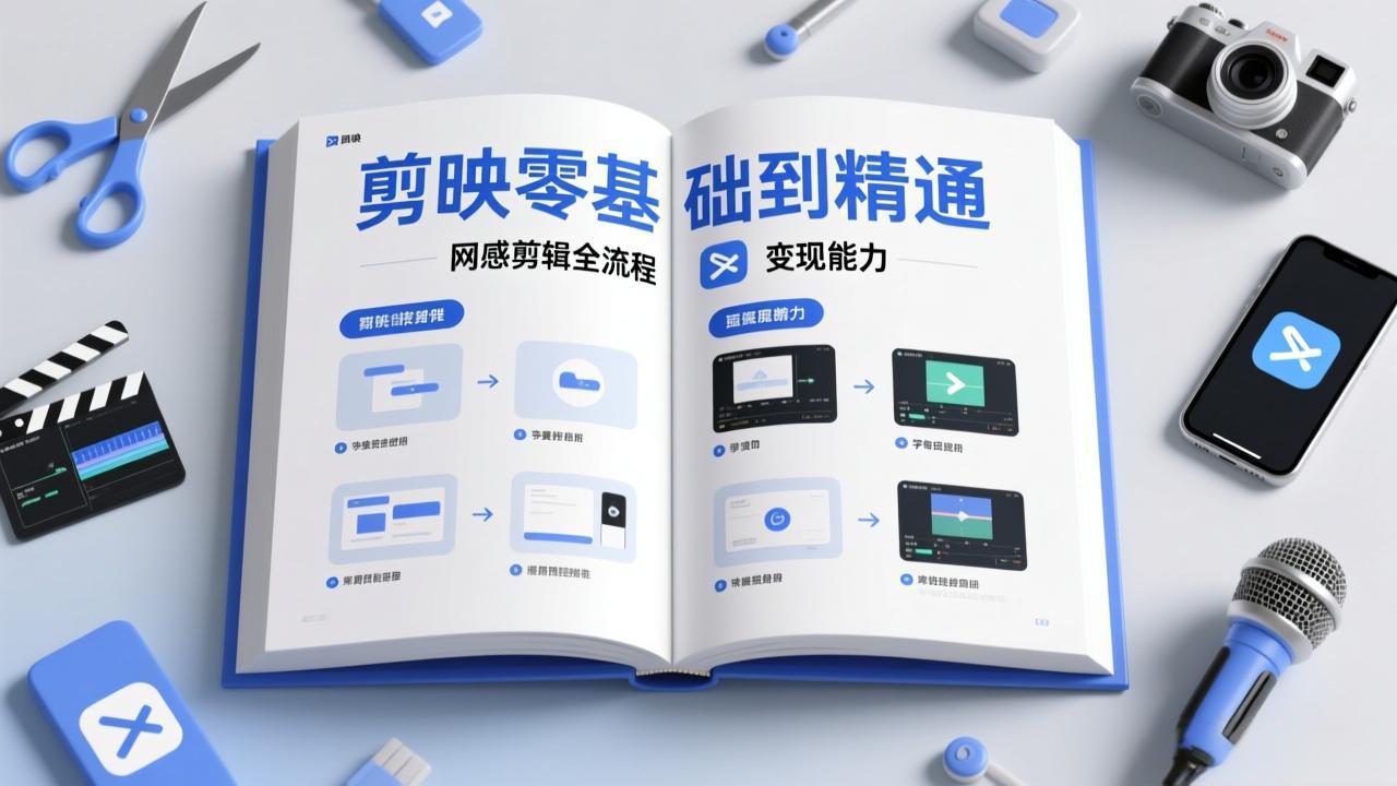 （17473期）剪映零基础也能快速上手，从入门到精通掌握网感剪辑全流程，掌握能直接变现的剪辑能力-赛德副业库