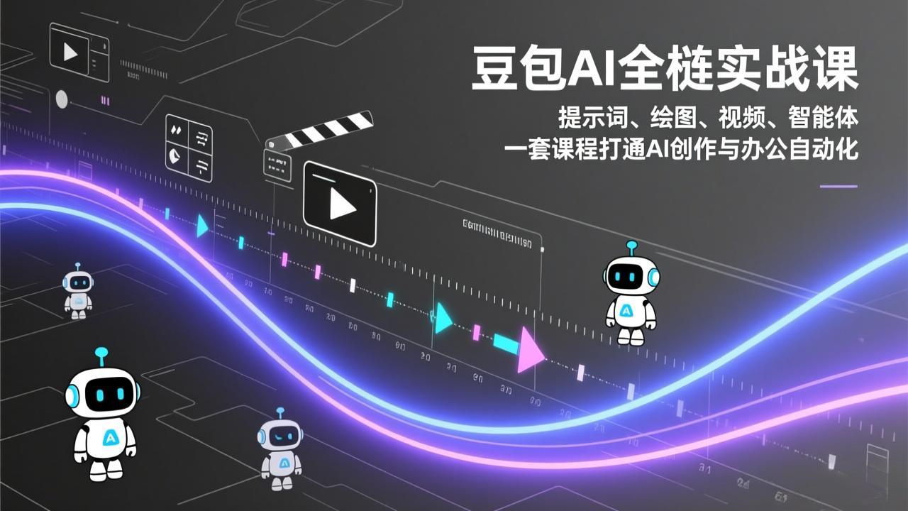 （17385期）豆包AI全栈实战课：提示词、绘图、视频、智能体，一套课程打通AI创作与办公自动化-赛德副业库