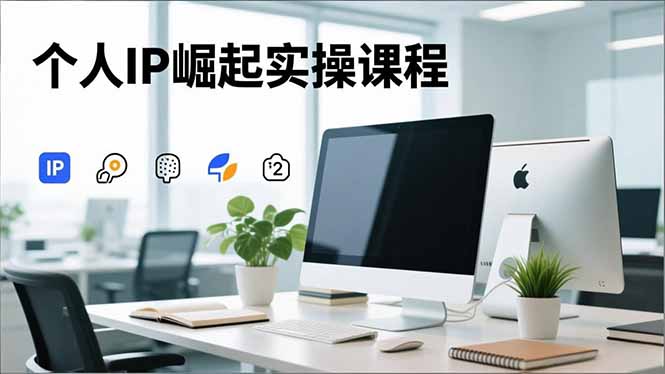 （16616期）个人IP崛起实操课程，IP思维塑造+赛道精准调研+账号高变现搭建+内容创作-赛德副业库