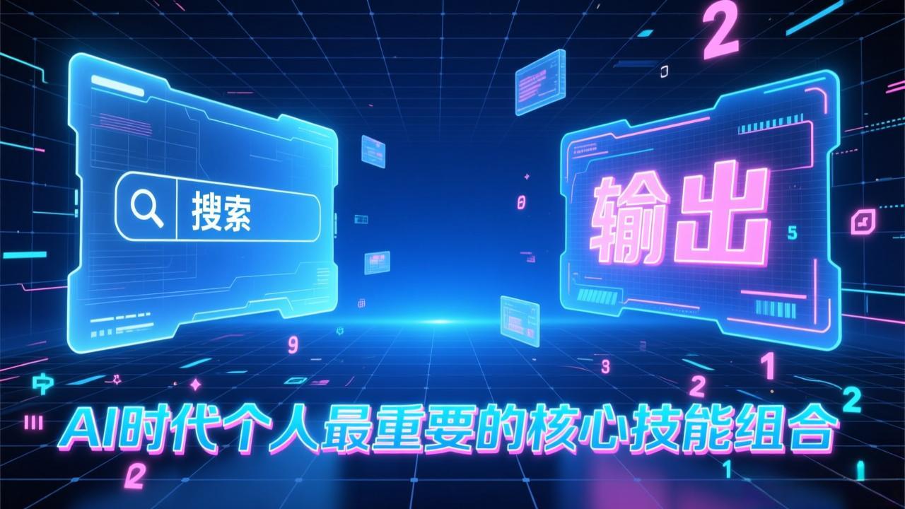 (17074期)付费文章:AI时代个人最重要的核心技能组合:“输出能力”和“搜索能力”-赛德副业库