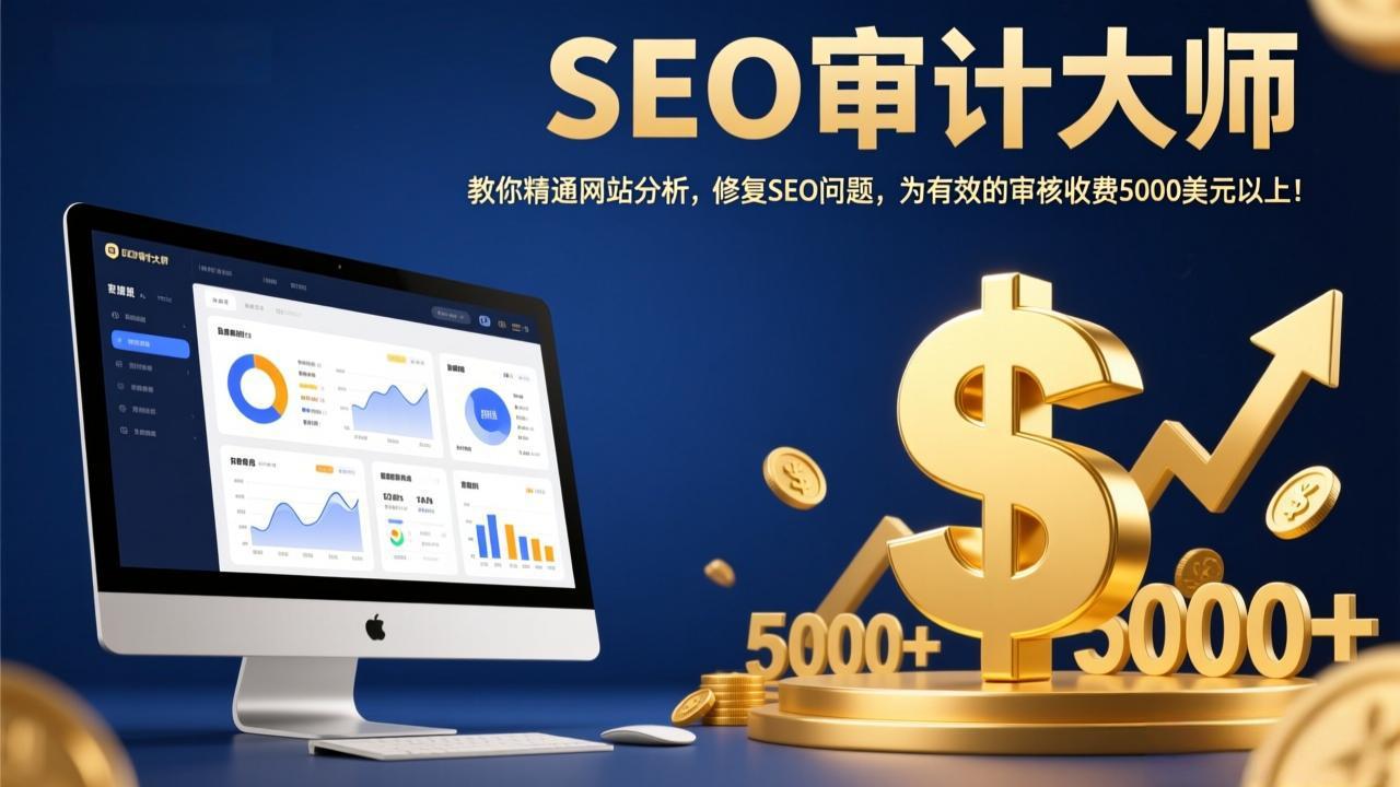 （17475期）SEO审计大师：教你精通网站分析，修复SEO问题，为有效的审核收费5000美元以上！-赛德副业库