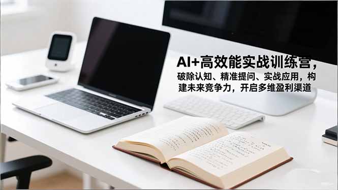 （16635期）AI+高效能实战训练营，破除认知、精准提问、实战应用，构建未来竞争力，开启多维盈利渠道-赛德副业库