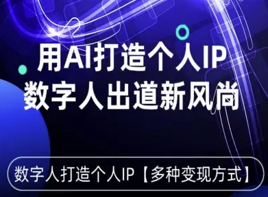 用星幻AI数字人打造个人IP，实现多种变现方式，数字人出道新风尚-赛德副业库