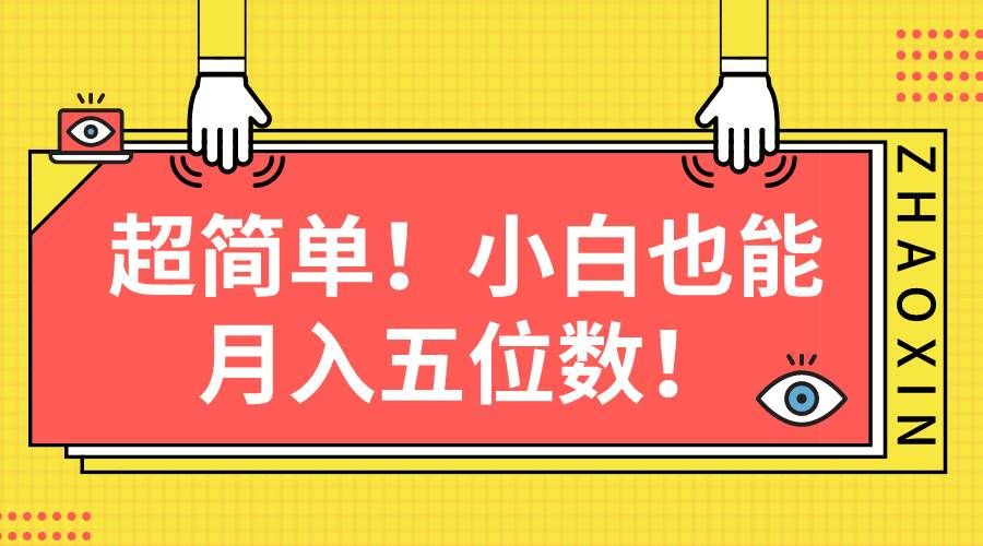 (10257期)超简单图文项目!小白也能月入五位数-赛德副业库