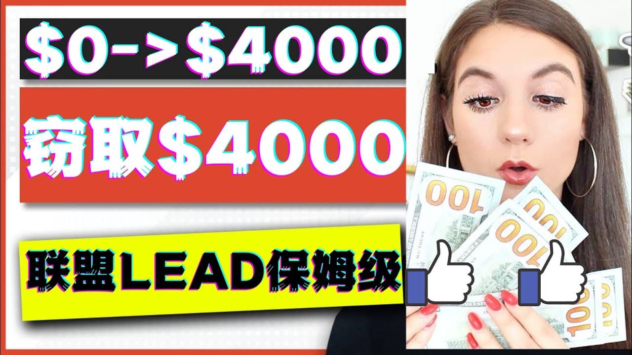 2023国外联盟项目实操保姆级教程：月入4000美元，适合初学者-赛德副业库