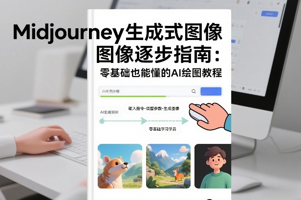 Midjourney生成式图像逐步指南:零基础也能懂的AI绘图教程-赛德副业库