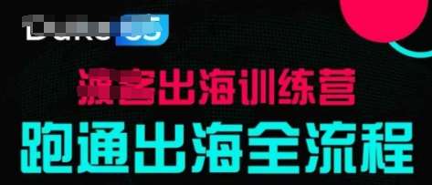 出海训练营基础课,跑通出海全流程,实战案例拆解-赛德副业库