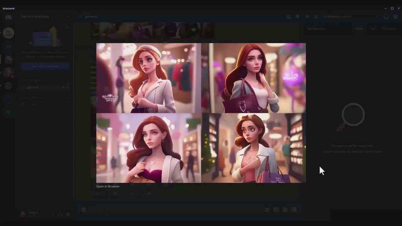 图片[6]-掌握 MidJourney V5 AI + ChatGPT创建一致的角色设计图像-22节课-中英字幕-赛德副业库