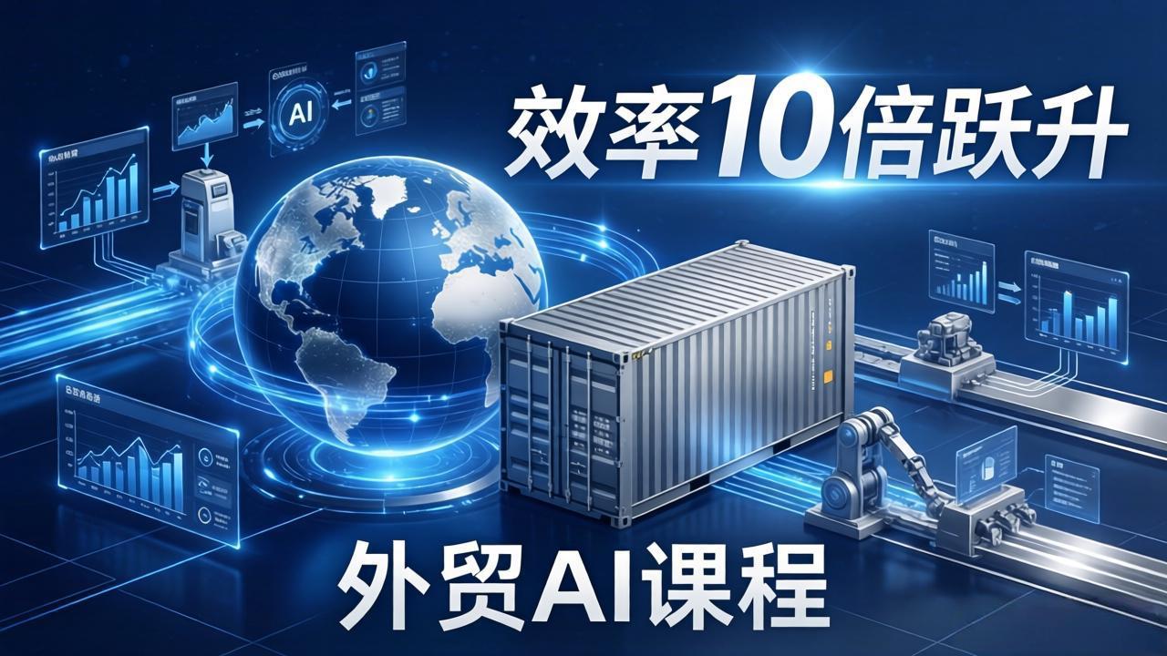 （17595期）外贸人AI破局课：从零部署n8n搭建数字员工，让AI自动执行复杂工作流，效率10倍跃升-赛德副业库