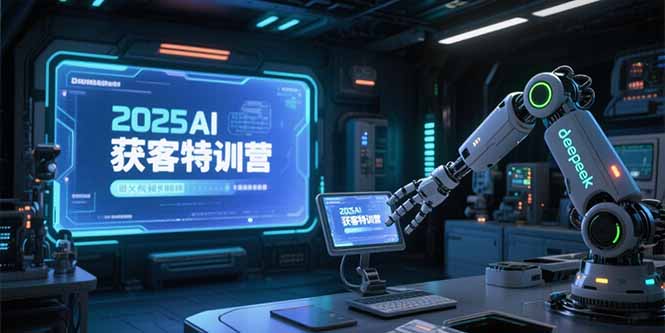 （15289期）2025AI获客特训营，AI图文视频全制作，deepseek工具实操教学-赛德副业库