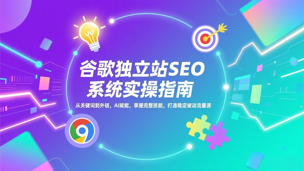 （17263期）谷歌独立站SEO系统实操(更新)：从关键词到外链，AI赋能，掌握完整技能，打造稳定被动流量源-赛德副业库