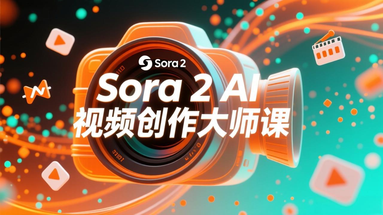 (17081期)如何利用Sora 2创建流行AI人工智能视频大师班教程:掌握创作全流程,产出百万播放内容-赛德副业库