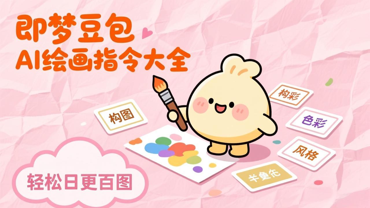 (17261期)即梦豆包AI绘画指令大全:海量关键词库一键复制,出图效率提升10倍,轻松日更百图-赛德副业库