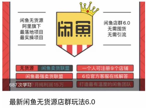 闲鱼无货源店群玩法6.0，无需囤货，无需引流，两个月盈利18W的核心秘籍，所有细节一清二楚-赛德副业库