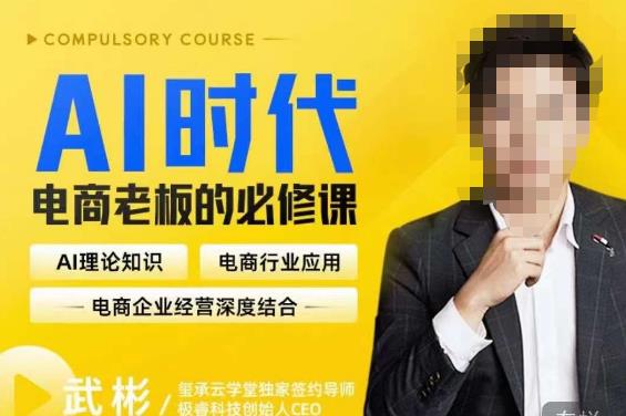 玺承·AI时代，电商老板的必修课，理论+实操+工具，驱动电商销售转化-赛德副业库