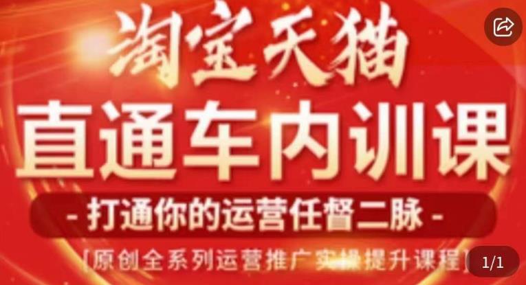 天问电商·2023淘宝天猫直通车内训课，零基础学起直通车运营实操课程-赛德副业库