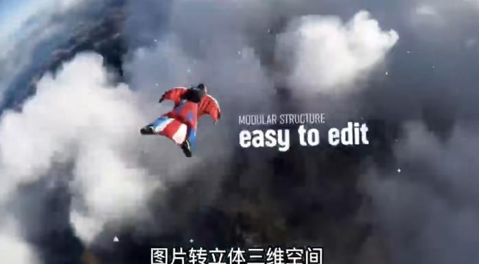 AE脚本-平面图片转3d三维视差动画Projection 3D v3.08（有教程视频）-赛德副业库