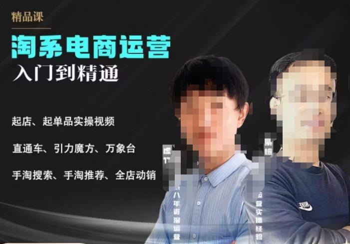 2023手淘搜索实操课+体系化课程，​起店起单品实操视频课程-赛德副业库