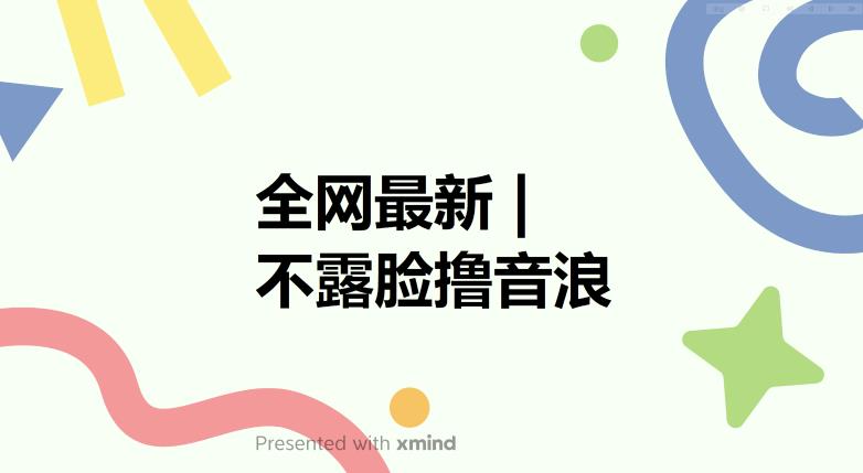 全网最新不露脸撸音浪,跑通自动化成交闭环,实现出单+收徒收益最大化【揭秘】-赛德副业库