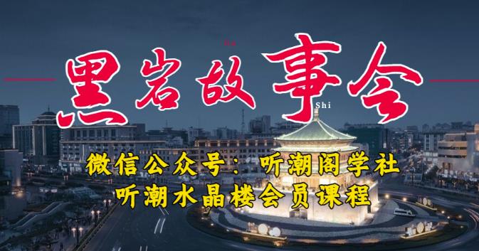 听潮阁学社黑岩故事会实操全流程,三级分销小说推文模式,1万播放充值500,简单粗暴!-赛德副业库