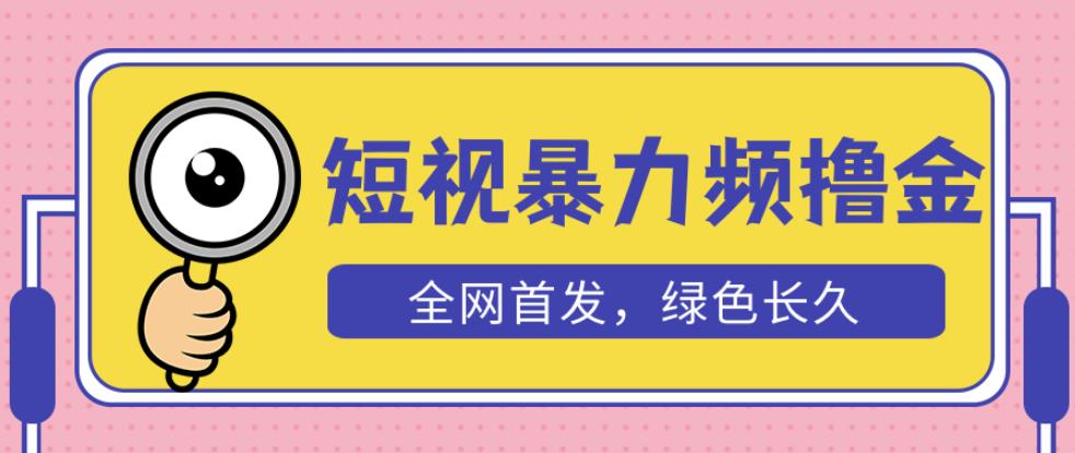 外面收费1680的短视频暴力撸金，日入300+长期可做，赠自动收款平台-赛德副业库