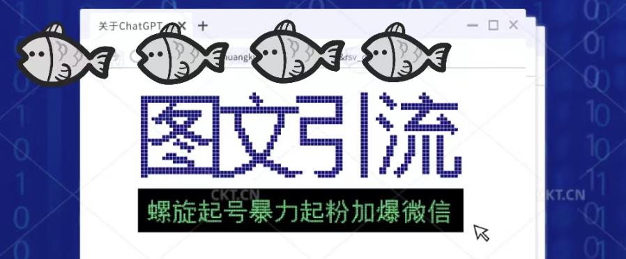 2023年价值1980的图文引流创业粉螺旋起好技术暴力起粉加爆微信-赛德副业库