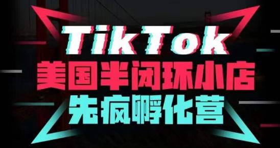 疯人院·TikTok美国半闭环小店孵化营，抢占TikTok美国蓝海市场，开店、运营、带货、投流全实操-赛德副业库