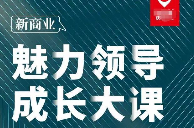 张琦·新商业魅力领导成长大课2023新版，高效管理必修课（30节）-赛德副业库