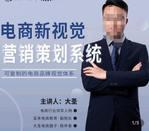 大圣·电商新视觉营销策划系统，可复制的电商品牌视觉识别系统-赛德副业库