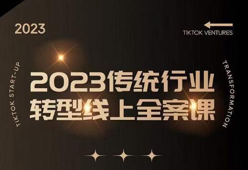 数据哥2023传统行业转型线上全案课,2023年传统行业如何转型线上,线上创业/传统转型避坑宝典-赛德副业库