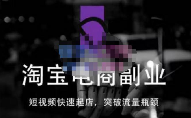 蓝Sir派·淘宝短视频快速起店,替代传统搜索方式,学会做一个不一样的淘宝店-赛德副业库